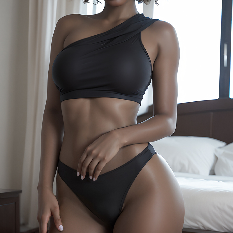 TPE Realistic Sex Doll, Dark Skin Tone